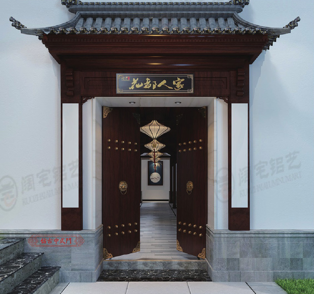 仿古中式門(mén)1