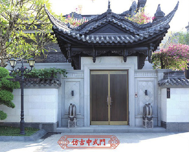 仿古門(mén)案例
